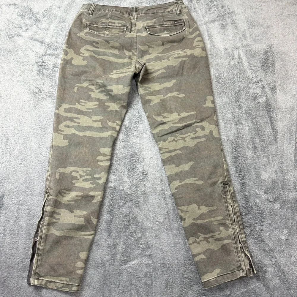 Sanctuary Standard Surplus Camo Ankle Zip Utility Pants - Picture 2 of 16